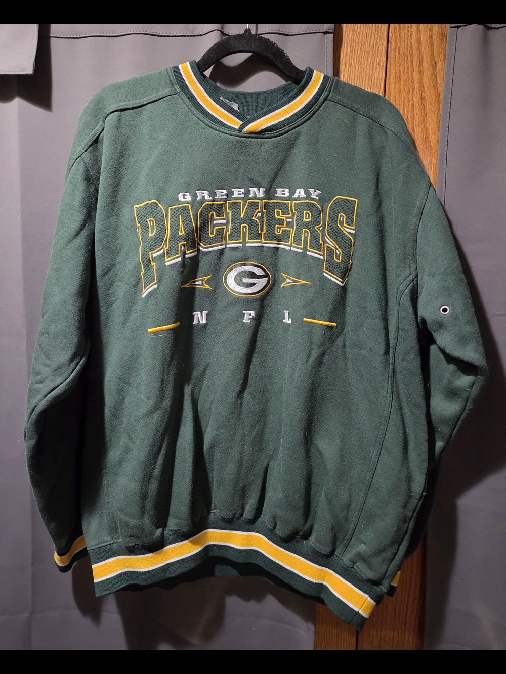 Green Bay Packers Green NFL Men's Pullover Sweatshirt